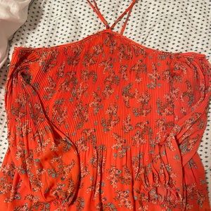 Jessica Simpson coral blouse